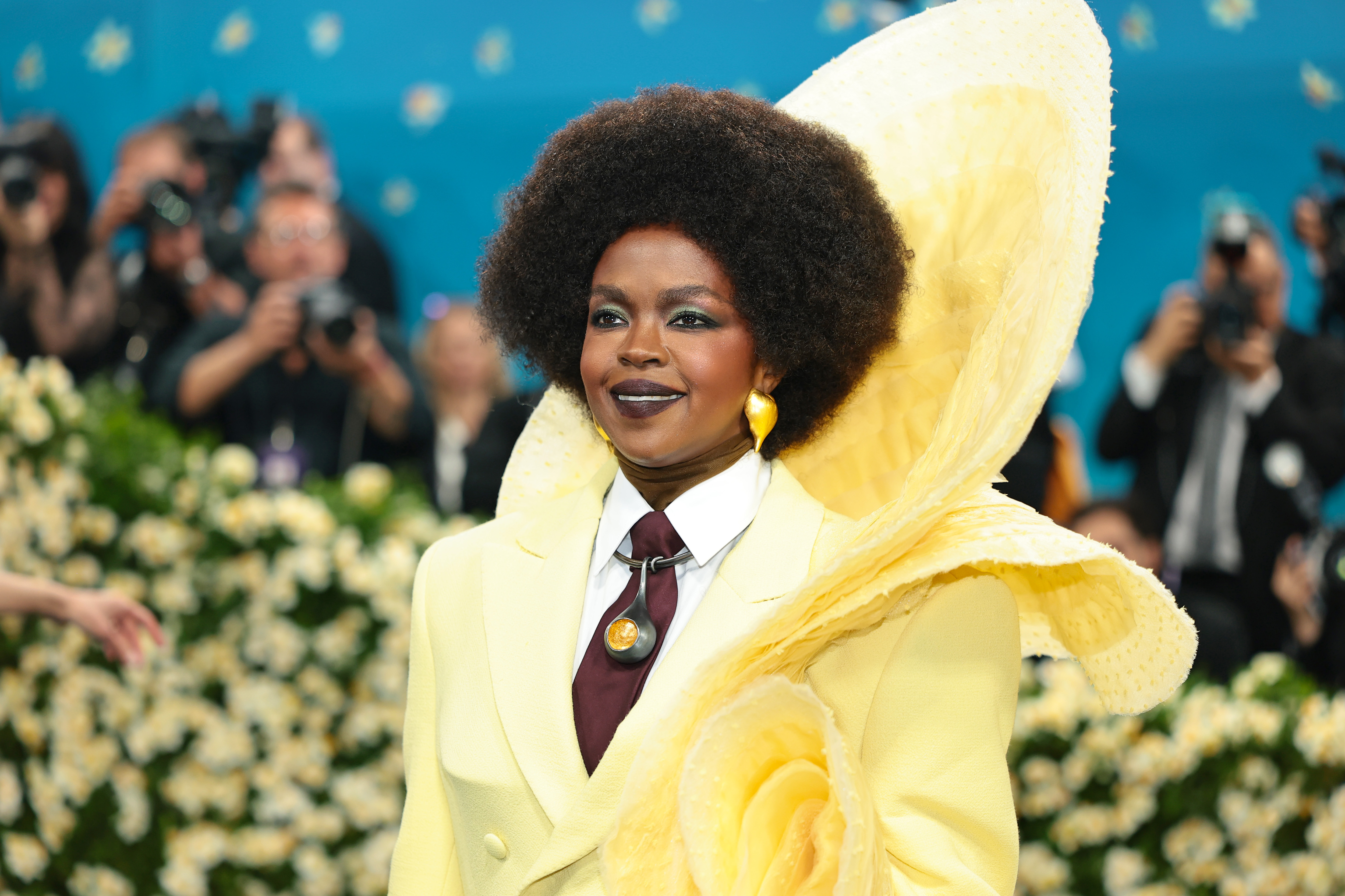 Lauryn Hill attends the 2025 Met Gala