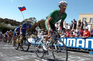 Nicolas Roche (Ireland) in action during the world championships.