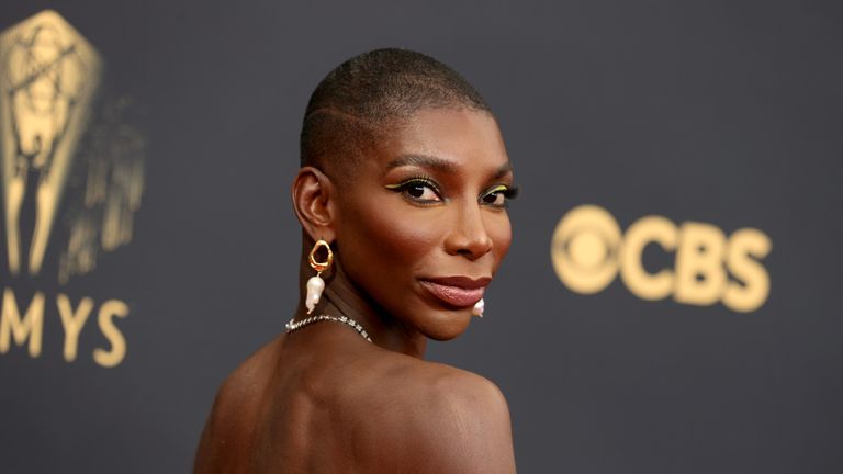 Michaela Coel's Emmys' dress was one of the many red carpet looks to wow viewers at this year's awards show