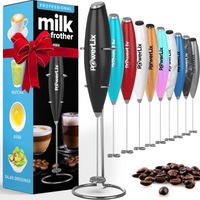PowerLix Milk Frother Handheld Whisk - View at Amazon