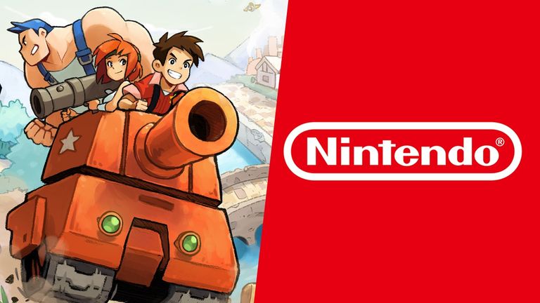 Advance Wars and Nintendo logo