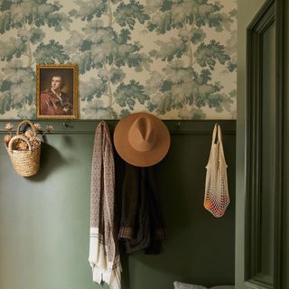 lulu and georgia green wallpaper