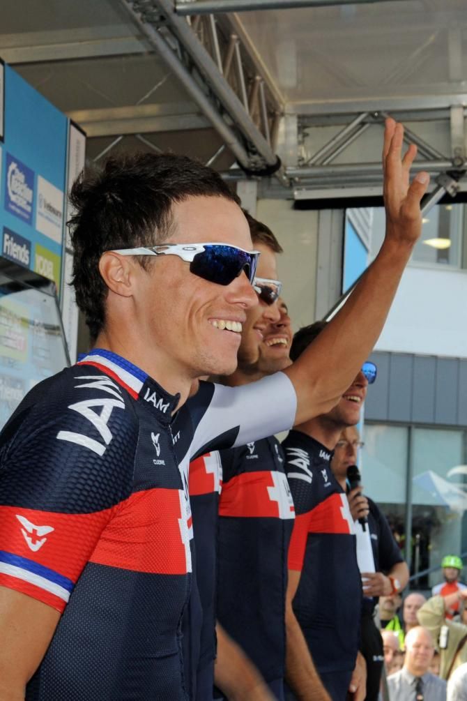 Sylvain Chavanel (IAM Cycling) signs on.