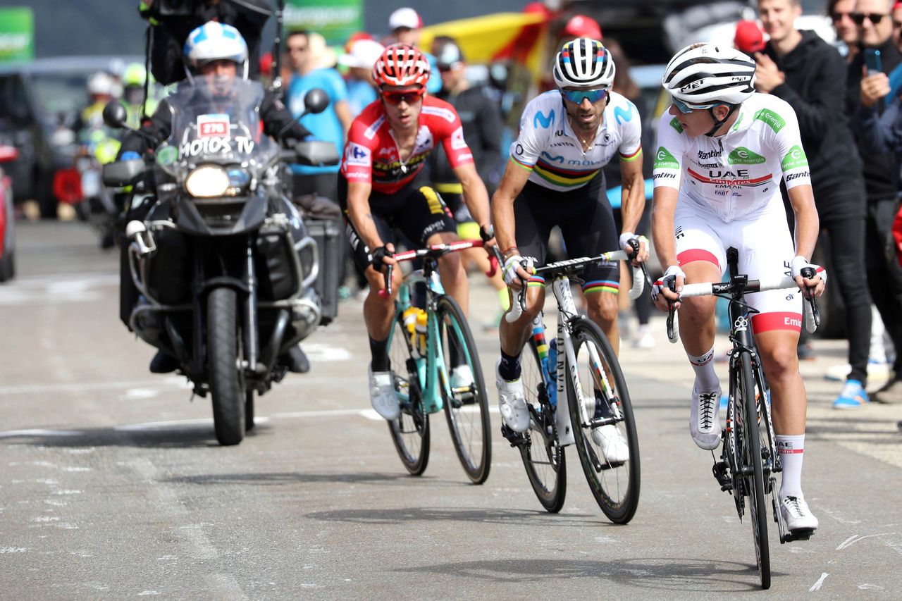 Pogačar leads the chase for L&oacute;pez on stage 18