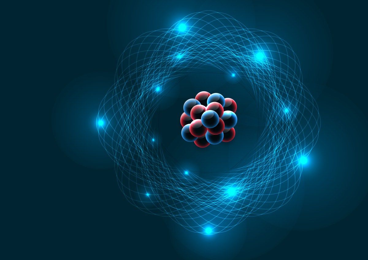 Structure of an atom.