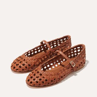 The Demi Jane - Saddle Woven Leather