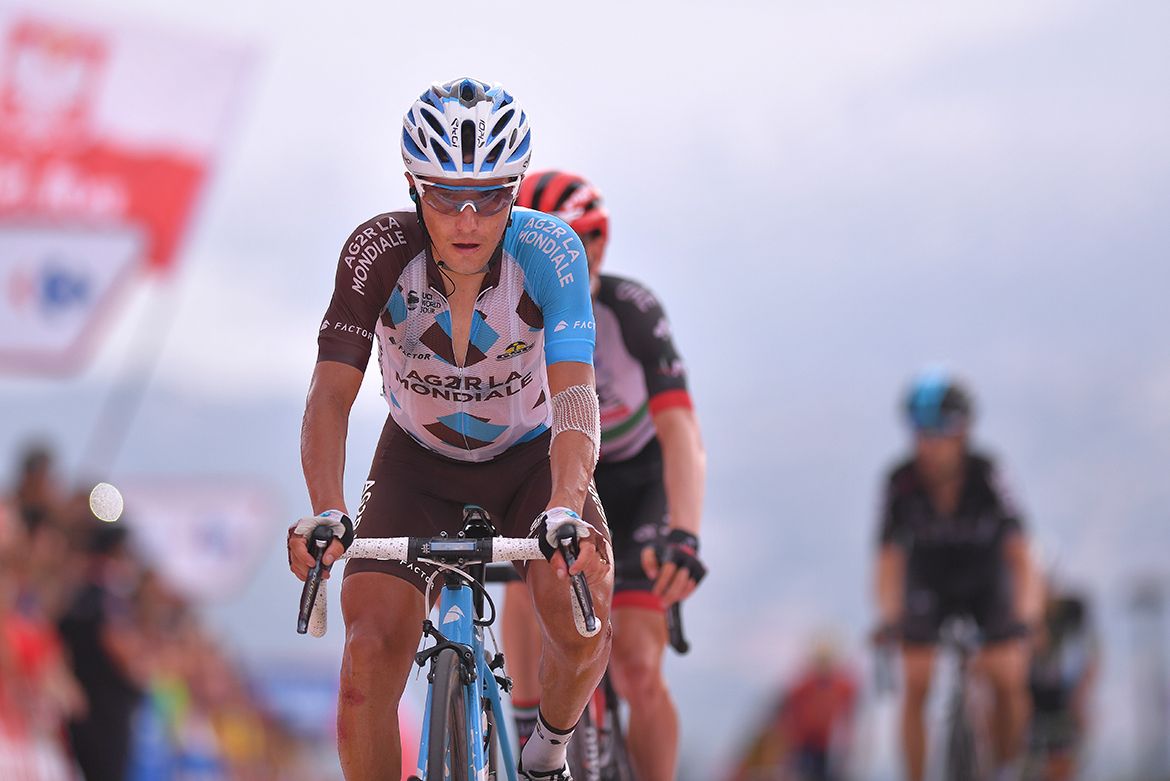 Domenico Pozzovivo at the Vuelta a Espa&ntilde;a
