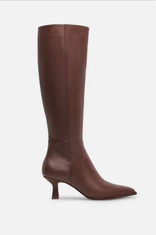 Auggie Boots Chocolate Leather