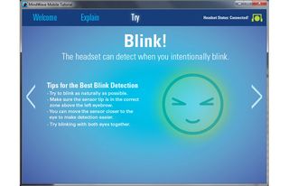 NeuroSky Mindwave Mobile Blink Detection