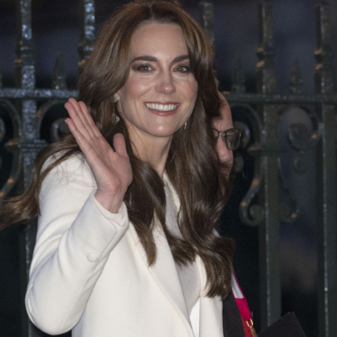  Kate Middleton looks ethereal in an all-white ensemble for her annual Christmas carol service  