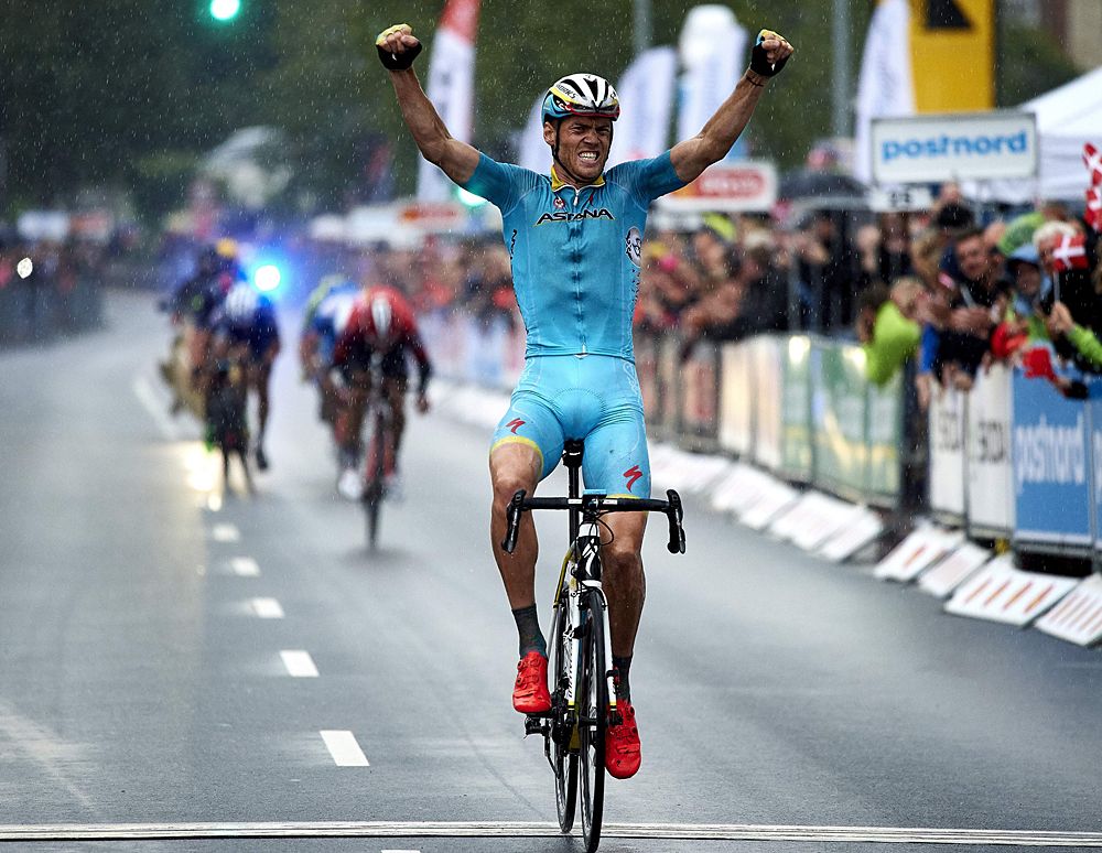 Lars Boom (Astana) wins stage 1 at the Tour of Denmark