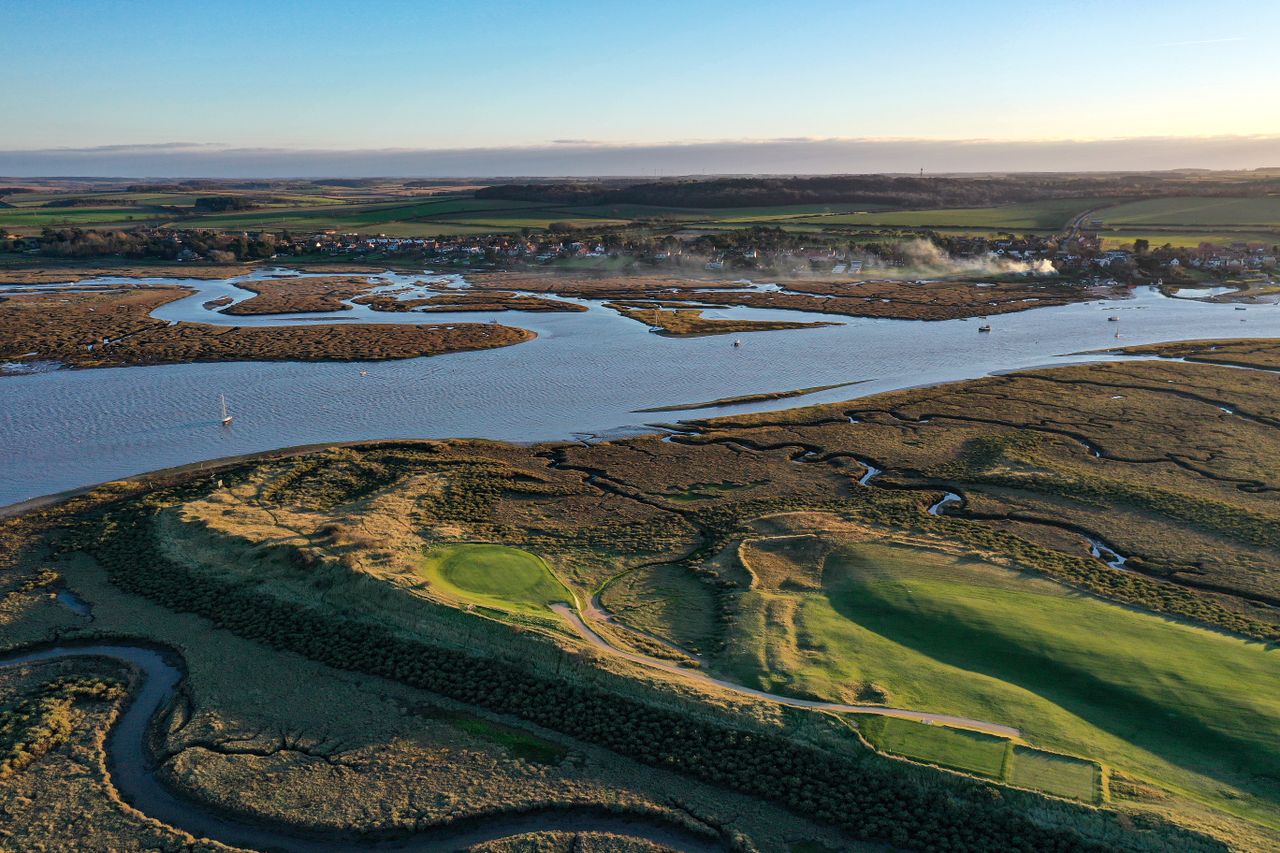 Royal West Norfolk 9th green