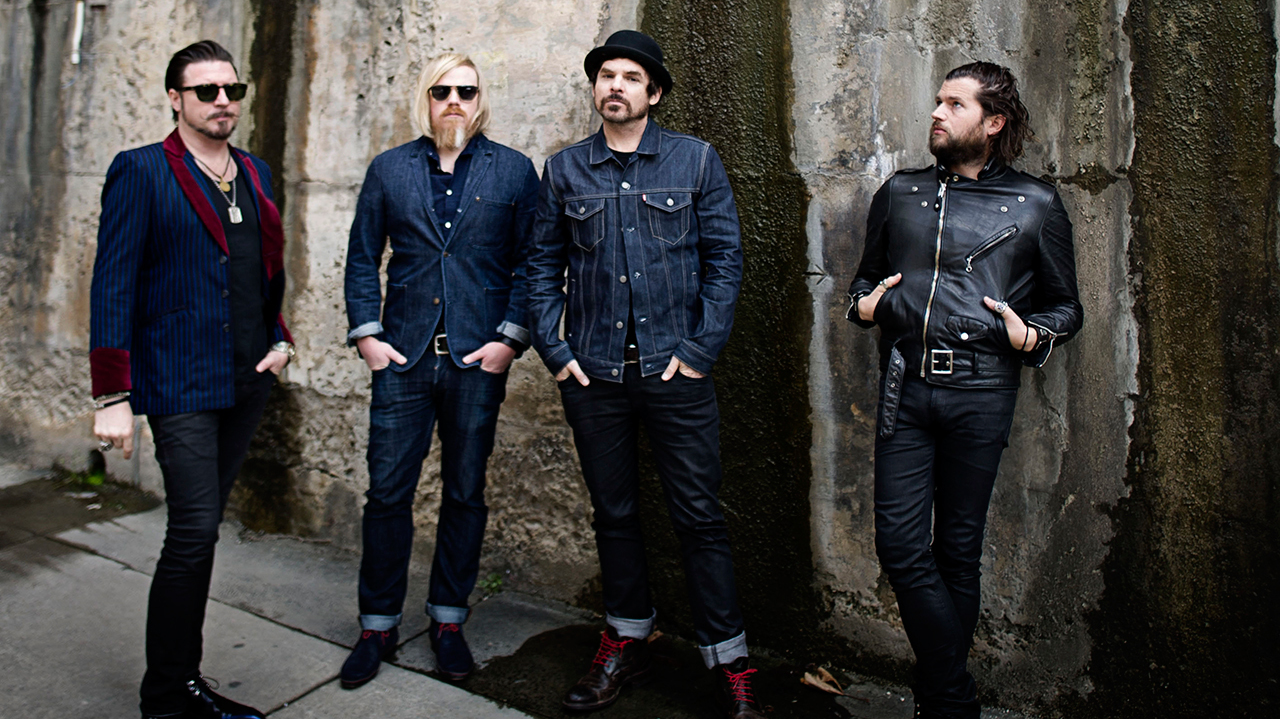 A press shot of Rival Sons taken in 2016