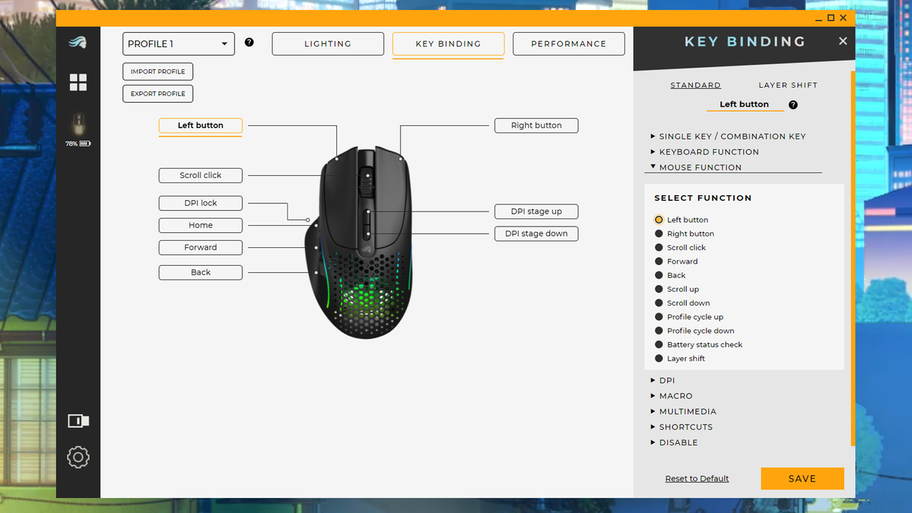 Glorious Model I 2 Wireless