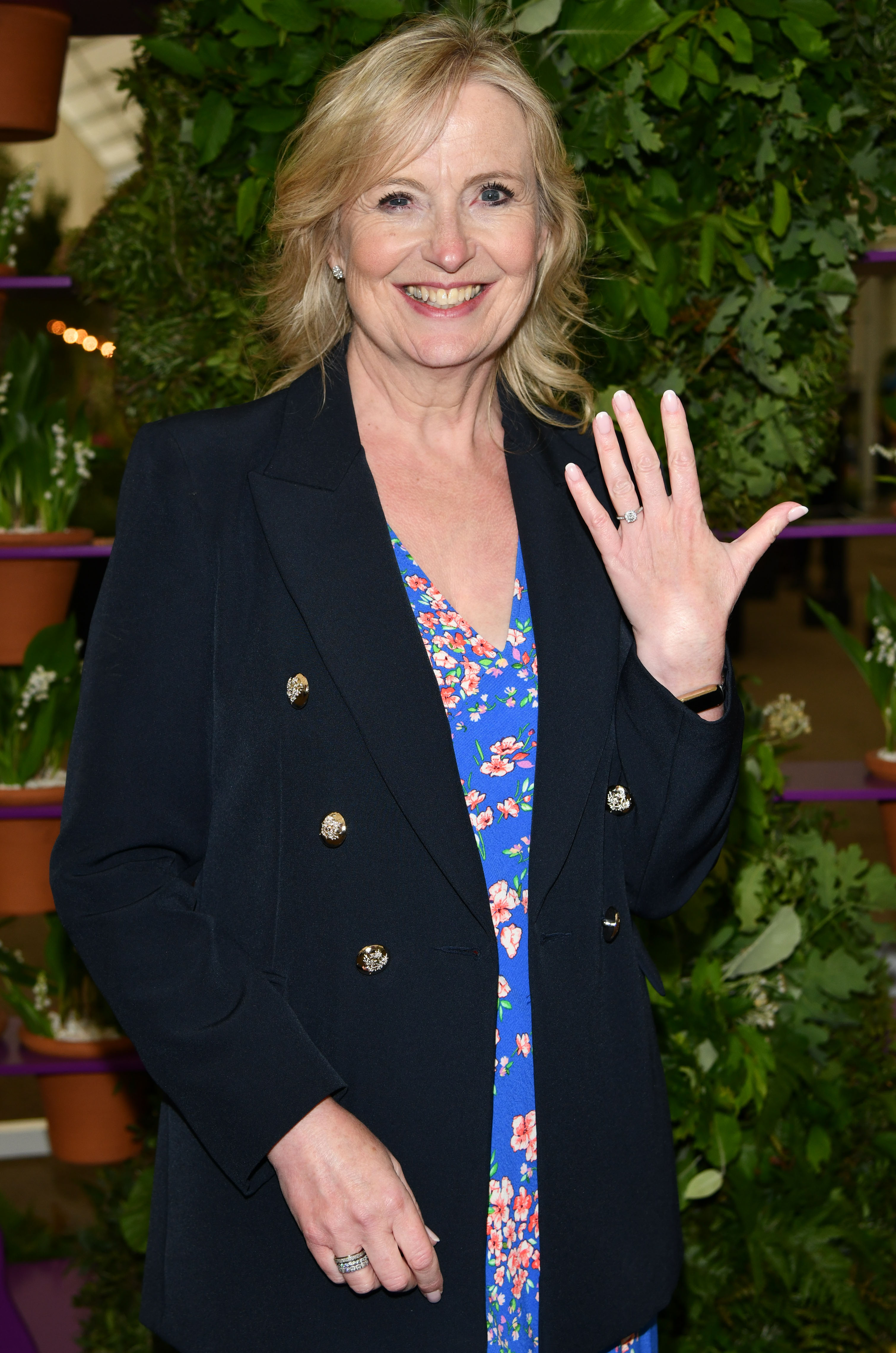 Carol Kirkwood at the Chelsea Flower Show 2022