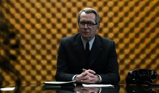 Tinker Tailor Soldier Spy Gary Oldman holding court at The Circus