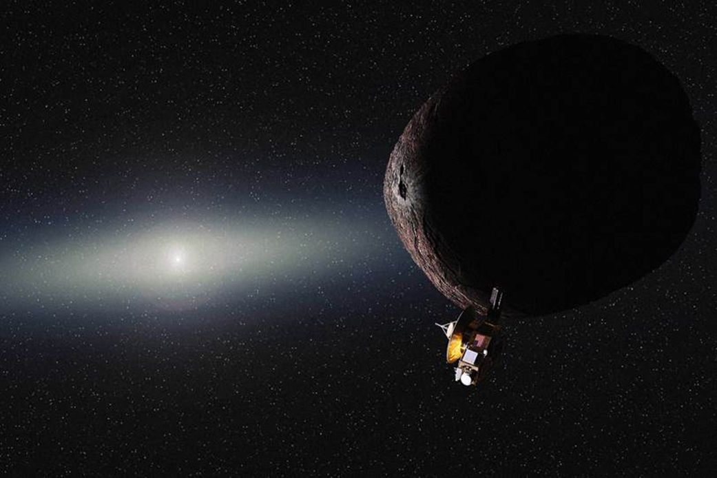 New Horizons at Kuiper Belt object 2014 MU69