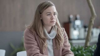 Yvonne Strahovski as Serena Waterford on The Handmaid's Tale