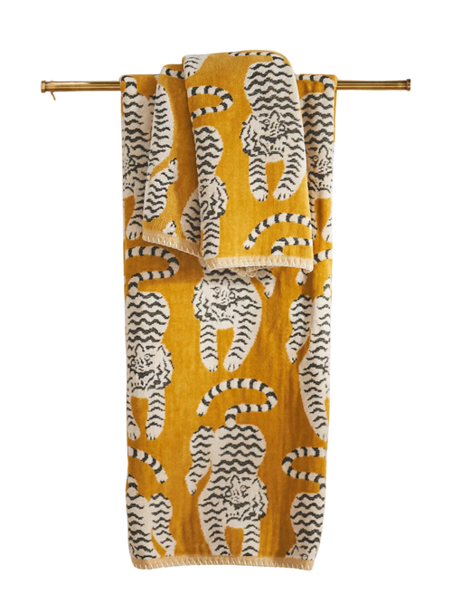 Isa Tiger Cotton Bath Towel