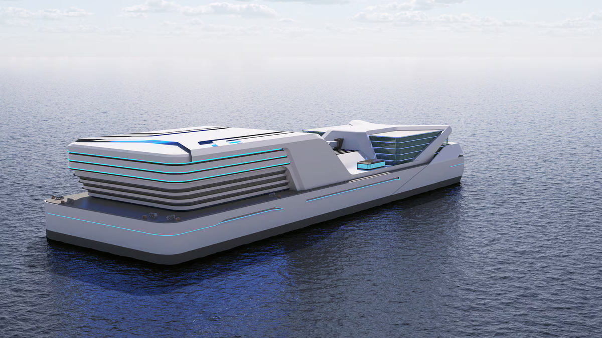 Samsung Heavy Industries recruits Greek shipowner and Supermicro to bring 50MW floating AI data centers to market — can be powered by solid oxide fuel cells running on liquefied natural gas