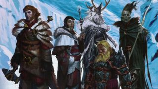A party of adventurers from Legacy of the Crystal Shard