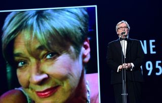 Bill Roache pays tribute to Anne Kirkbride at the National Television Awards