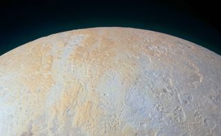 Pluto's North Pole Canyons