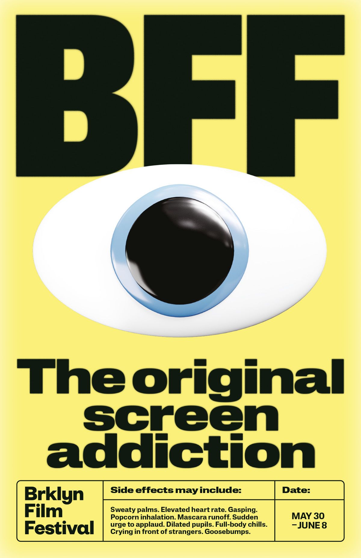 Brooklyn Film Festival new visual identity