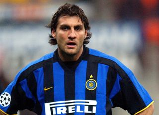 Christian Vieri of Inter Milan, March 2003