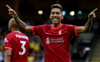 Liverpool striker Roberto Firmino