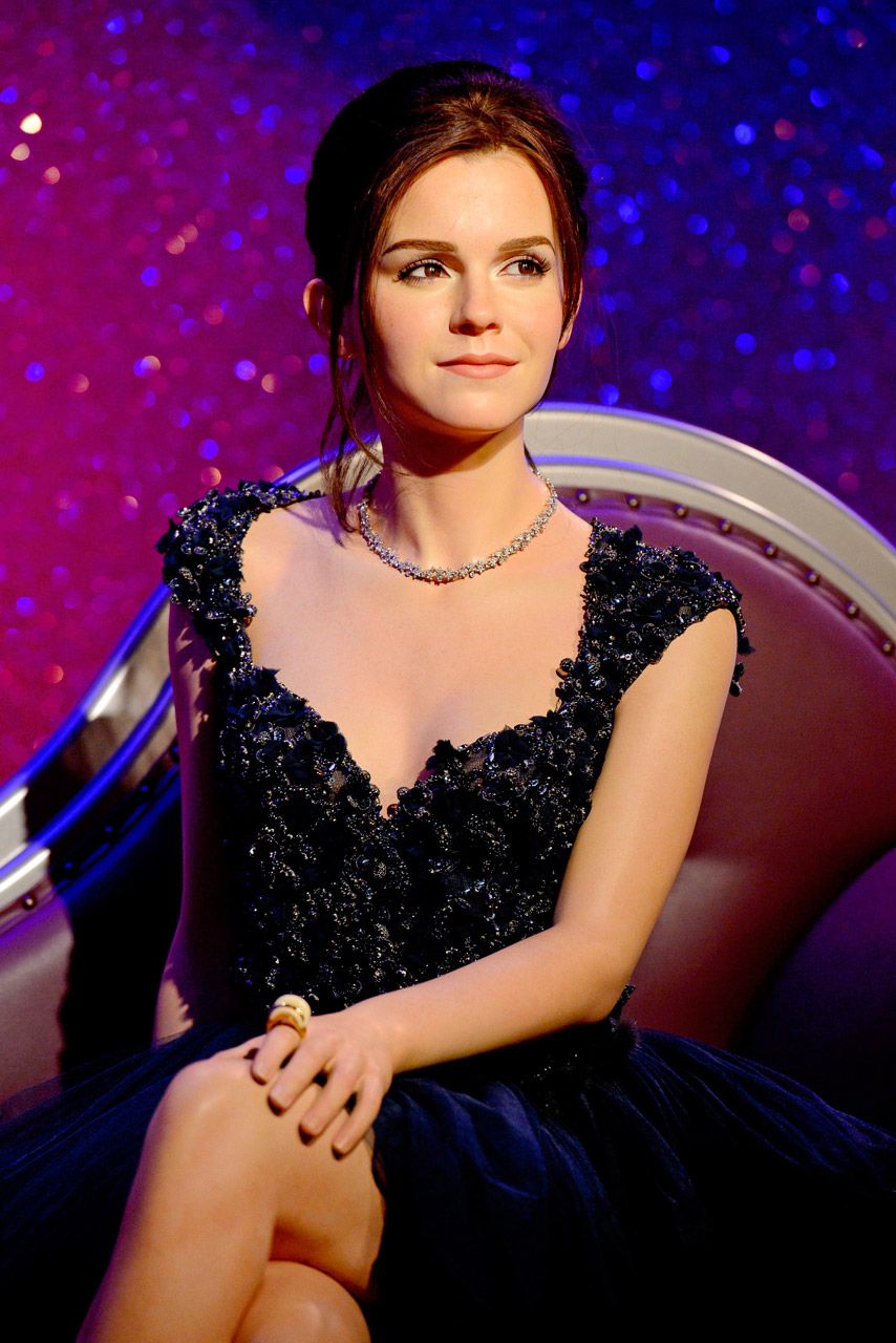 Emma Watson Madame Tussauds waxwork unveiled