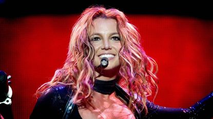 rotterdam, netherlands us singer britney spears performs in rotterdam, 07 may 2004 during her sole concert in the netherlands for her the onyx hotel tour spears 2004 european tour includes a series of concerts across europe between 30 april and 05 june 2004 afpcontinental photo credit should read afp via getty images