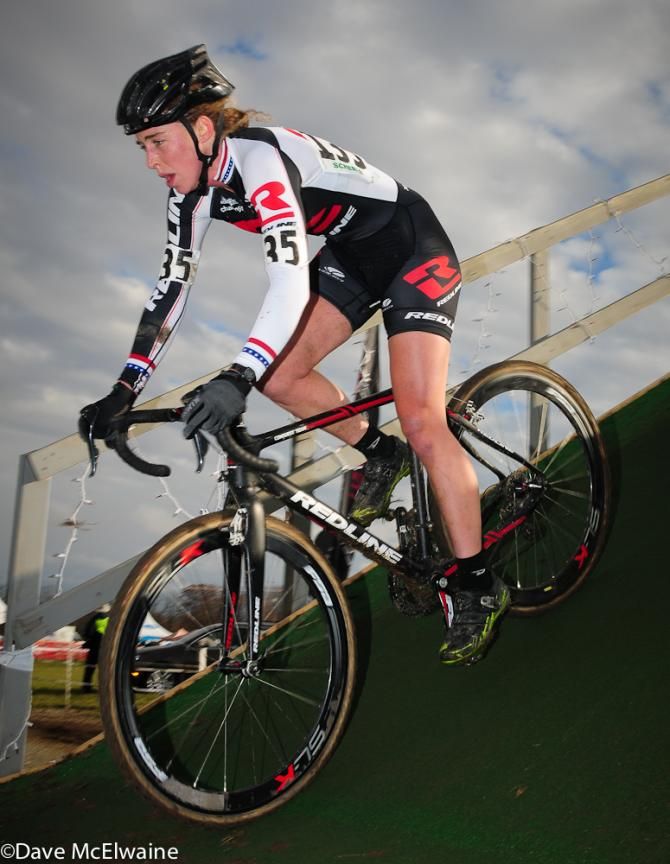 Erika Zaveta (Redline) said after the race she was happy with her ride