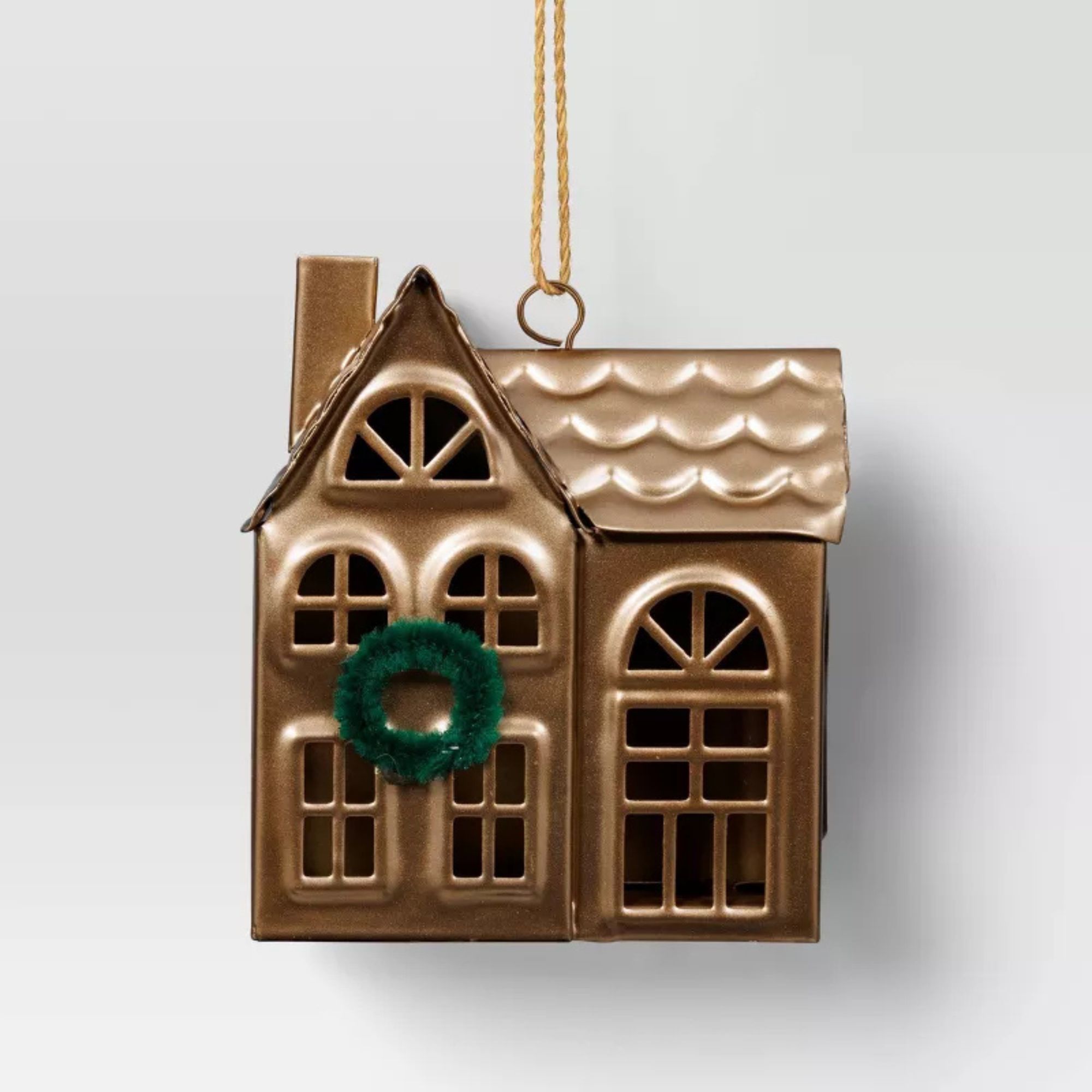 Christmas House Ornament Bronze Finish Single Chimney - Wondershop&amp;trade;