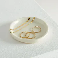 Honeycomb Studio Ring Dish|Currently $16 at West Elm