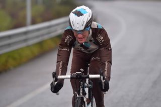 Alexis Vuillermoz (AG2R La Mondiale) tried a late attack