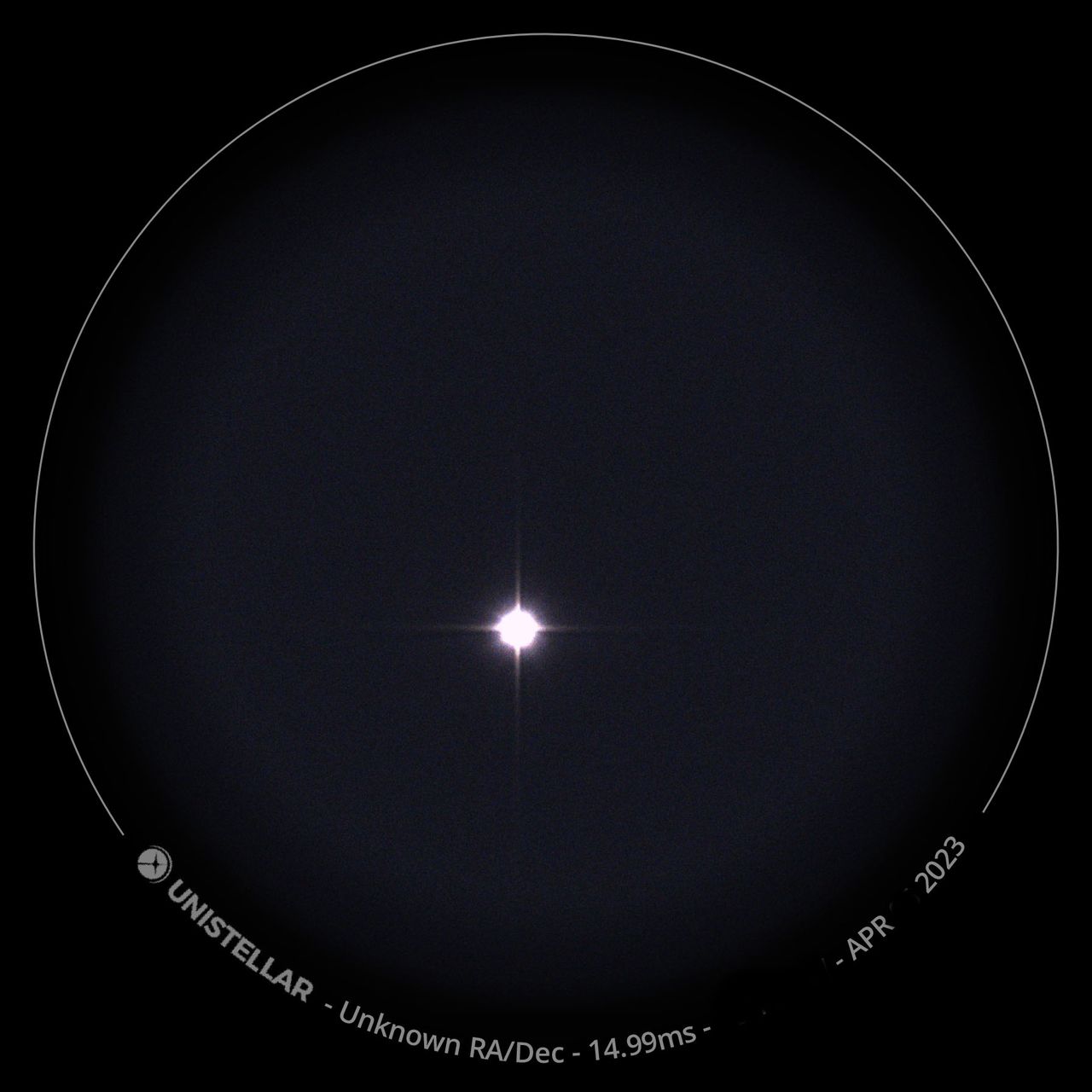 example images taken with the telescope