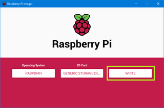 Configuration sans tête du Raspberry Pi (gravure de la carte microSD)