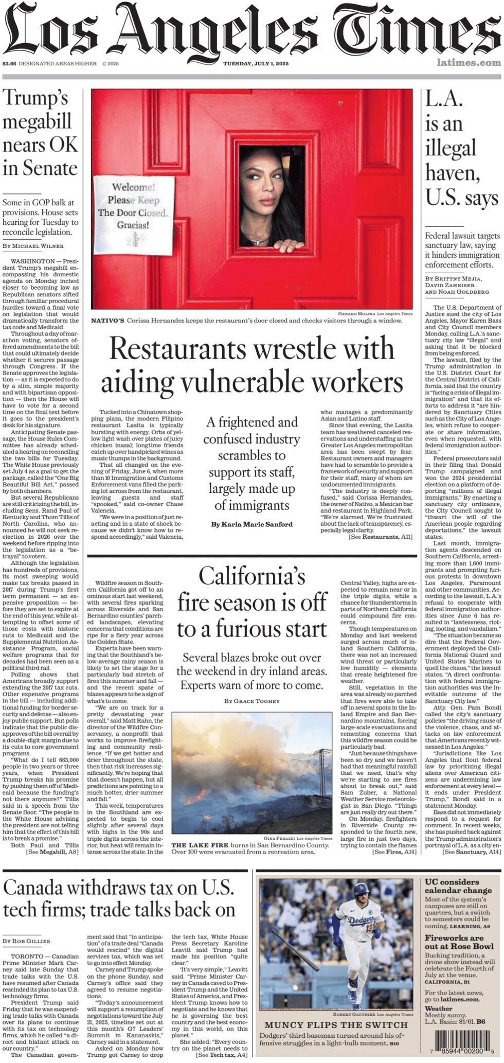 Los Angeles Times