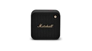 The Marshall Willen II portable speaker in Black on a plain white background