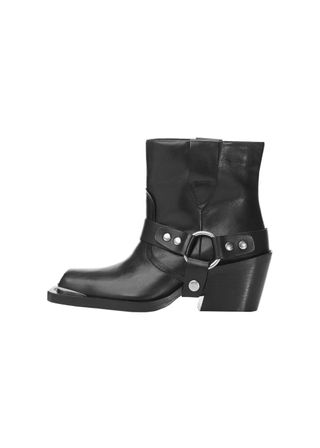 Buckle Ankle Boots - Women
