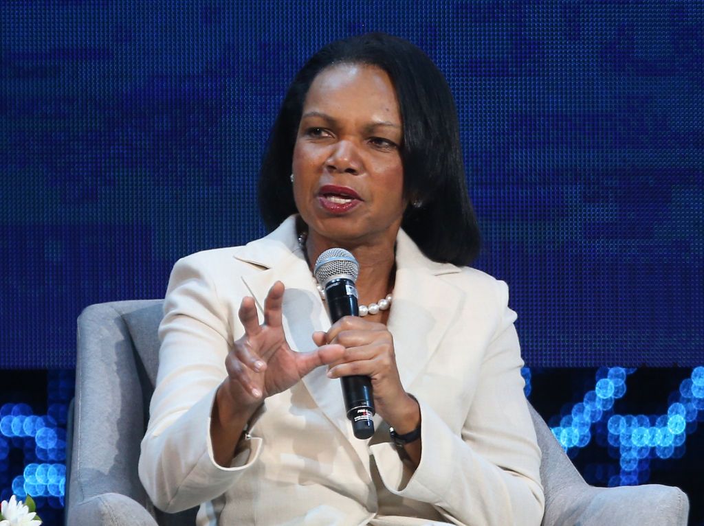 Condoleezza Rice.