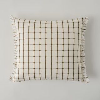 Oakley Green Textured Pillow