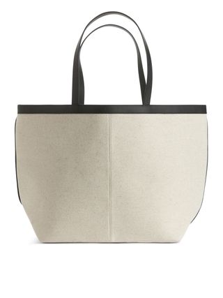 Light Canvas Tote - Light Beige - Arket Gb