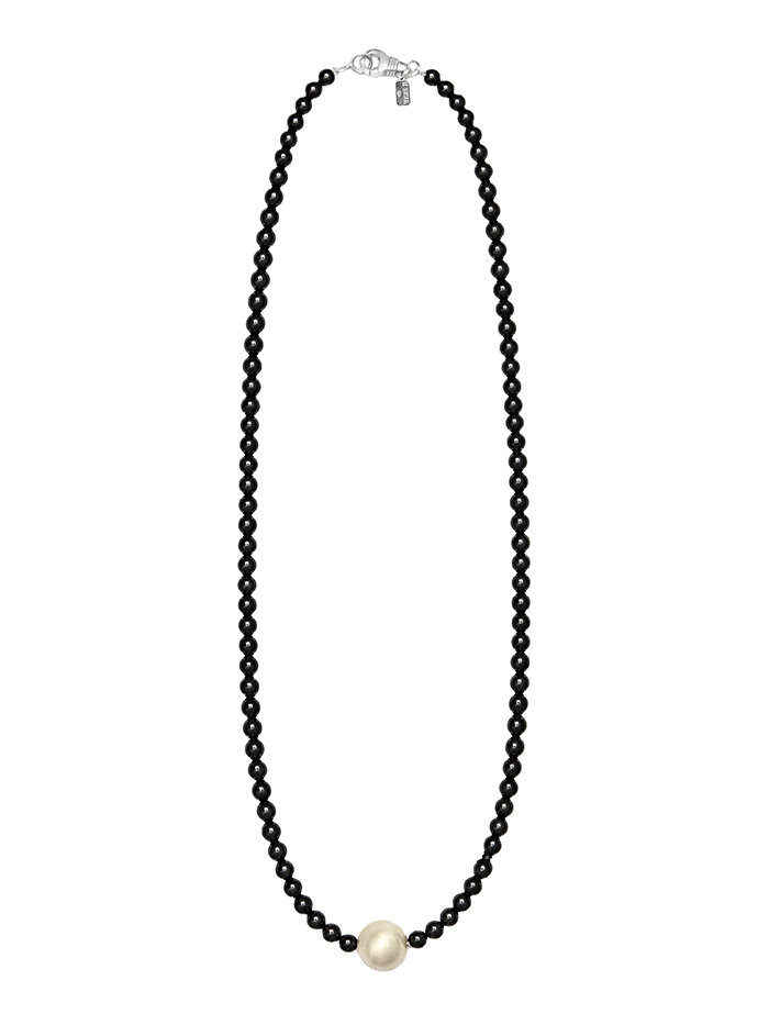 Le Sundial, Nox Onyx Necklace