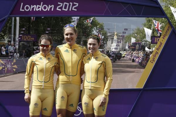 The Australian team never threatened to win a medal in the 2012 Olympic women's road race