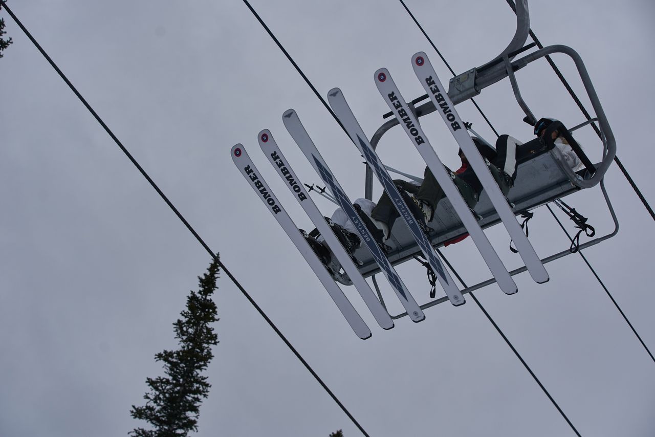 The base of the Bomber for Bentley skis