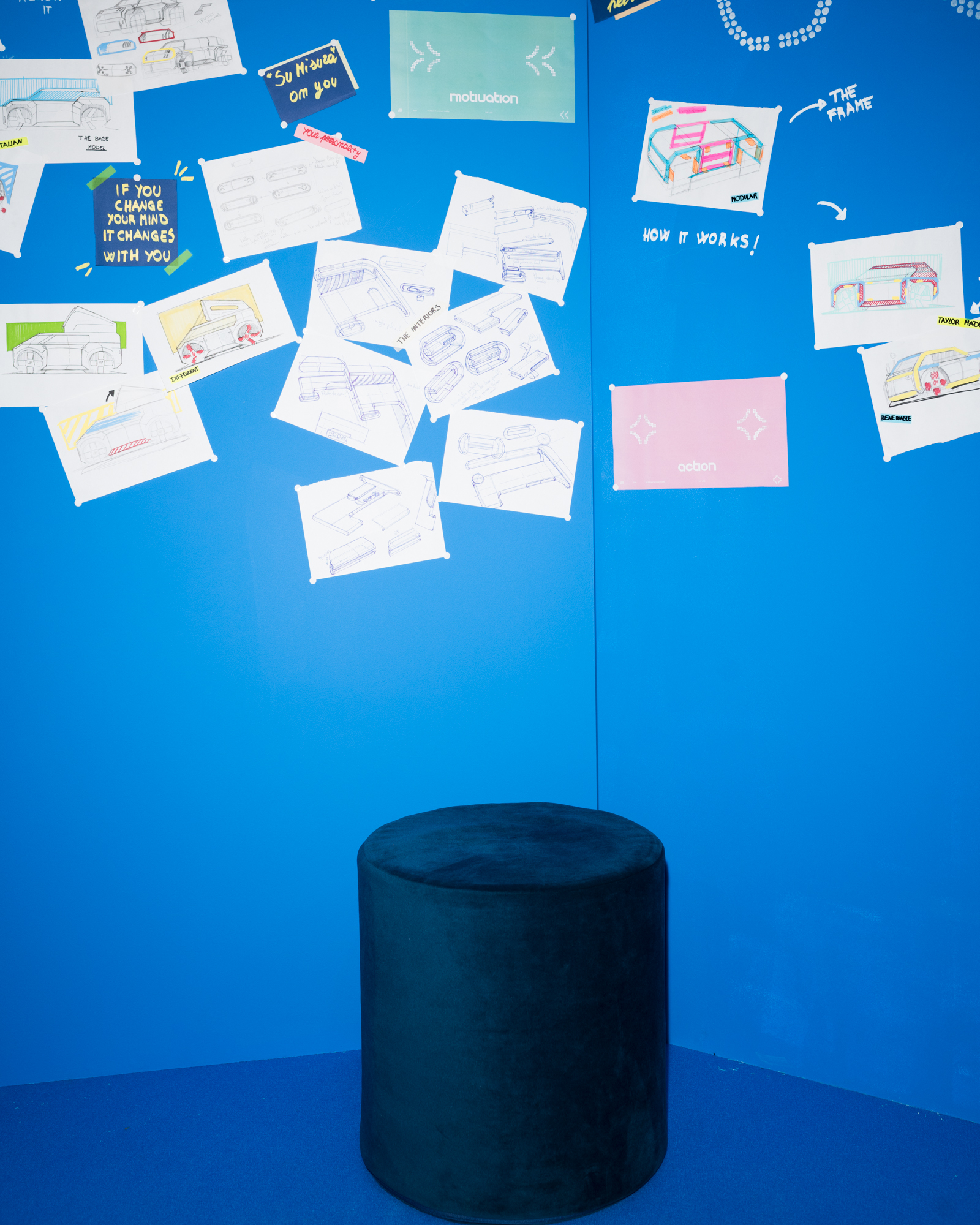 Inside the 'Ciao Futuro!' exhibition