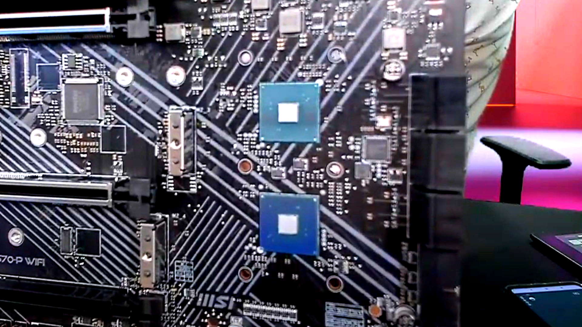 Image of dual-AM5 chipset from MSI Insider livestream