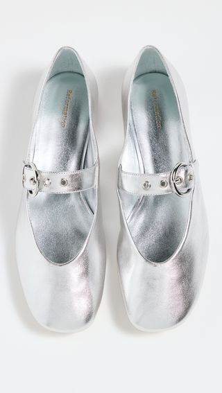 Mary Jane Ballet Flats With Buckles